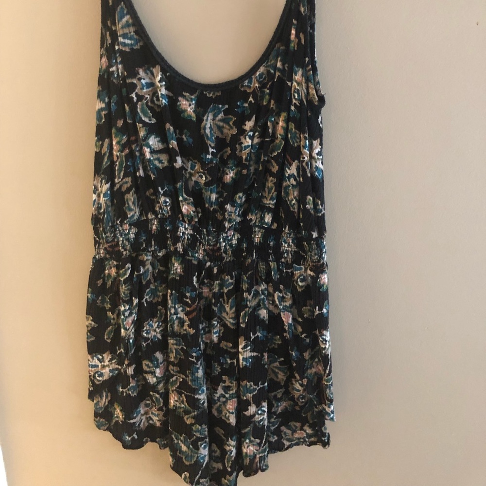 Floral print romper